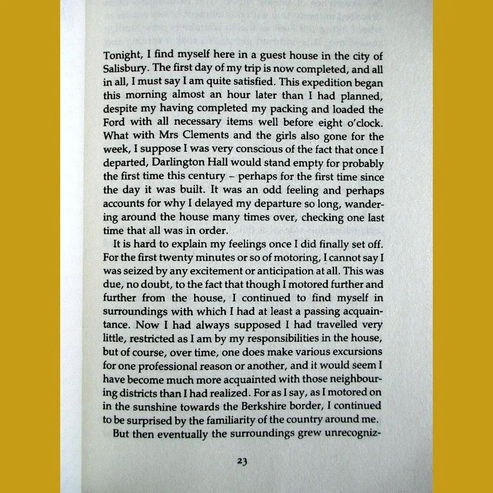 Book: The Remains of the Day by Kazuo Ishiguro - Picture 3 of 11